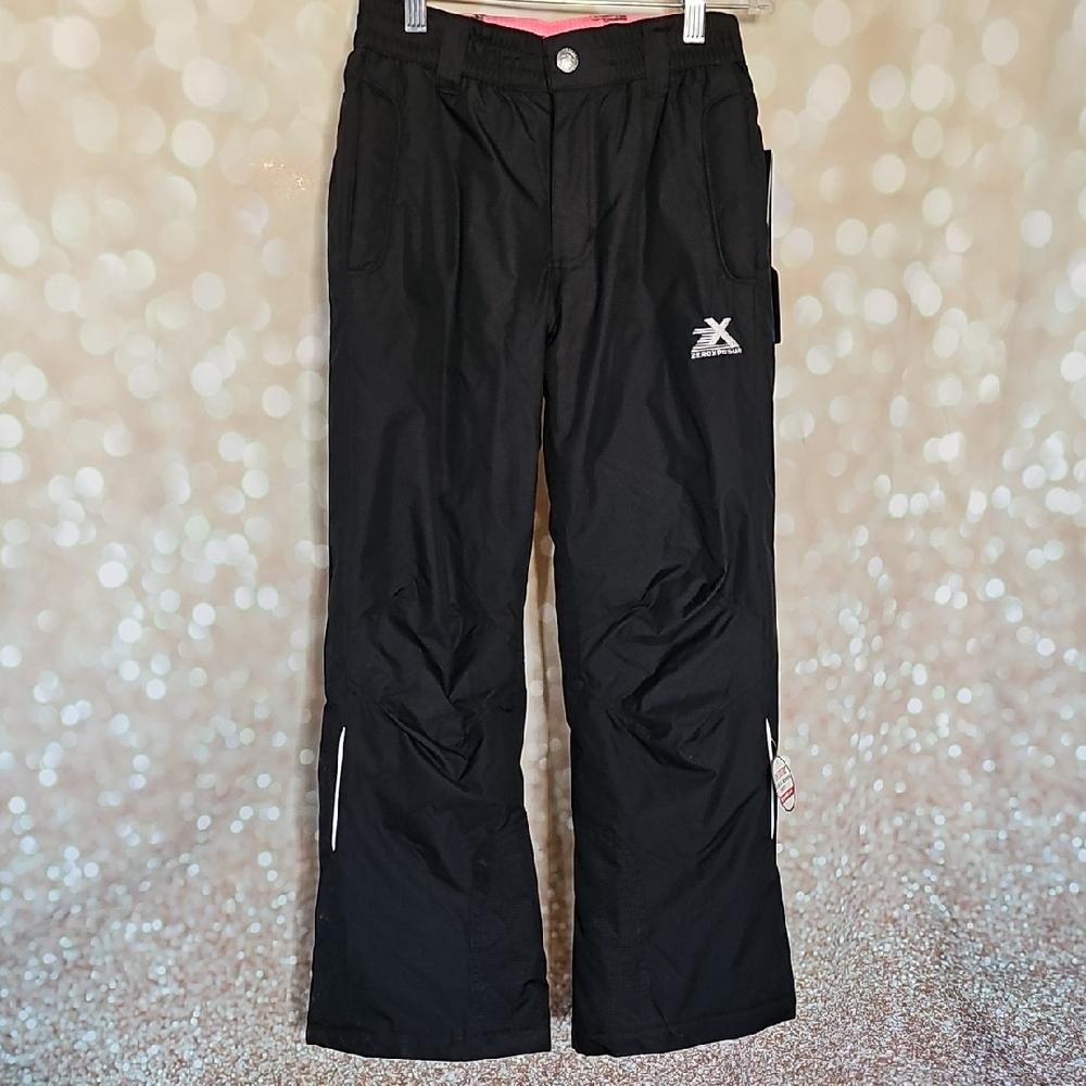 ZeroXposur Insulated Black Kids Bottoms